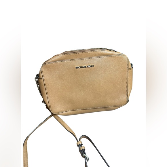Michael Kors Handbags - Michael Kors Tan Crossbody Bag